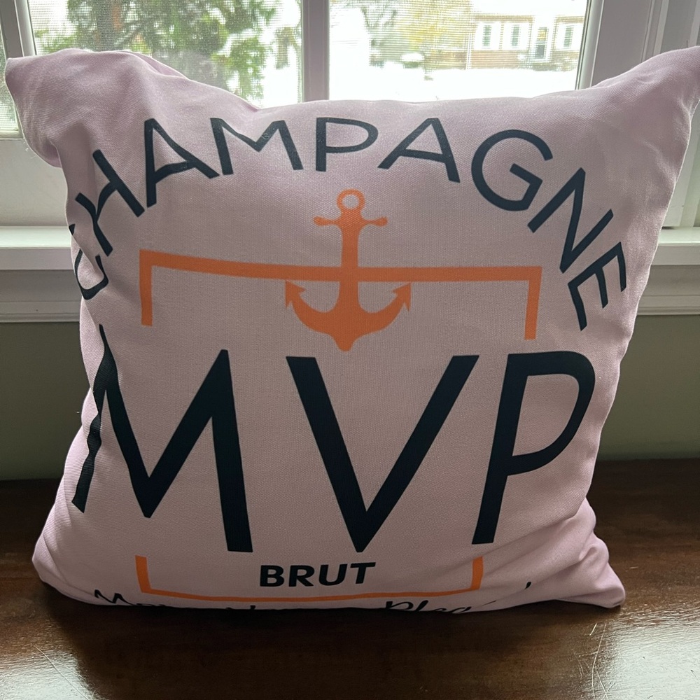 Veuve Pink Champagne MVP Pillow - Picture 2 of 2